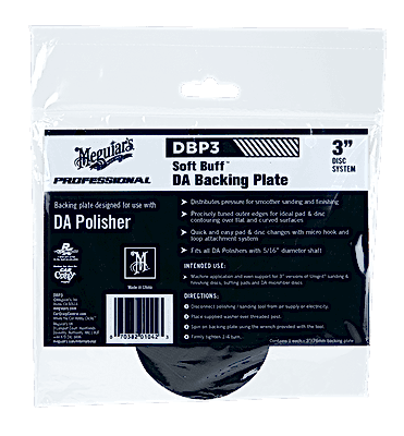  - DA Polisher Profesyonel Orbital Cila Makinesi Ped Destek Diski 3'' 7,5 cm.