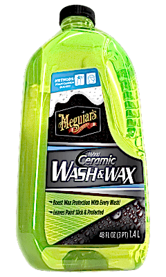 MEGUIARS - Hibrit Seramik Wash & Wax Seramik Özlü Oto Yıkama Şampuanı & Köpüğü